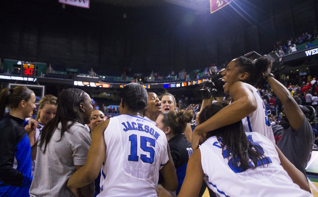 After dropping their first two matchups with North Carolina this season, the Blue Devils overcame a late deficit to defeat the rival Tar Heels.