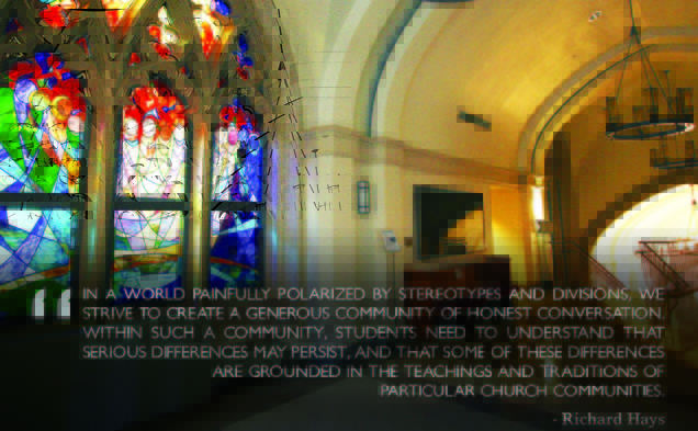 The above excerpt is from the open letter Dean Hays wrote to the Divinity School community.
