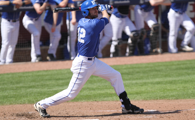 The Blue Devils could not get their bats going against Miami and were swept for the first time in more than a month.