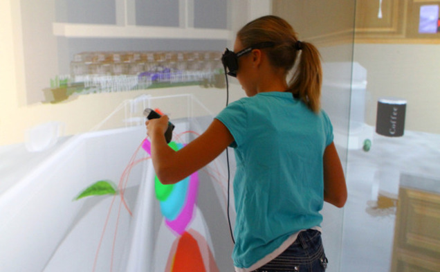 DiVE provides an immersive three-dimensional virtual reality experience for use by Duke students and faculty.