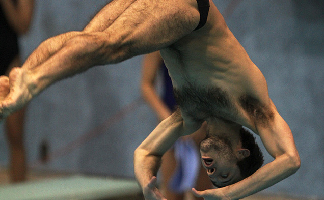 Nick McCrory won his third NCAA platform diving title this weekend.