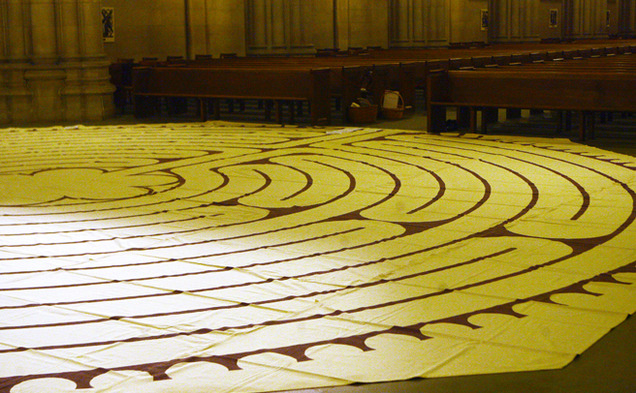 On Tuesday March 5, members of the community can walk the path of the Duke Chapel labyrinth. The 40-ft. circle's journey, meant for contemplation and reflection, takes 30 minutes to one hour.