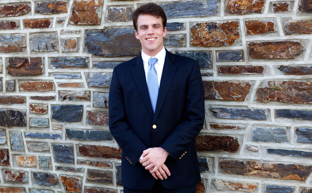 Chris Brown was elected the Young Trustee last year.