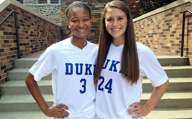 Duke freshmen Imani Dorsey and Morgan Reid were named to TopDrawerSoccer.com's preseason Top XI Freshman squad.
