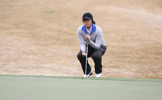 Junior Celine Boutier competed at the U.S. Women's Open at Pinehurst No. 2 this past June.